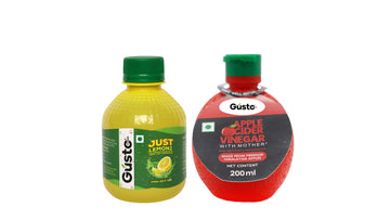 Apple Cider vinegar + Lemon juice concentrate