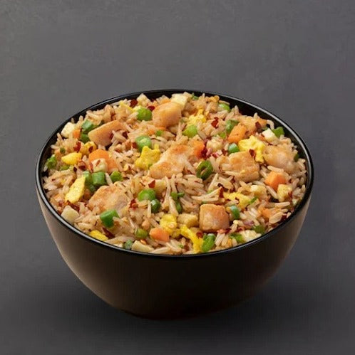 Spicy Chilli Garlic Fried Rice using Gusto Manchurian gravy