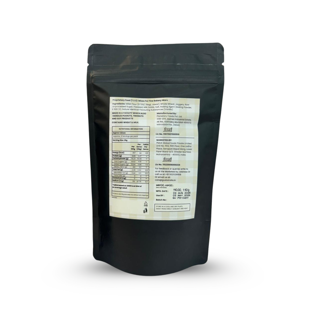 Millet Pancake Mix