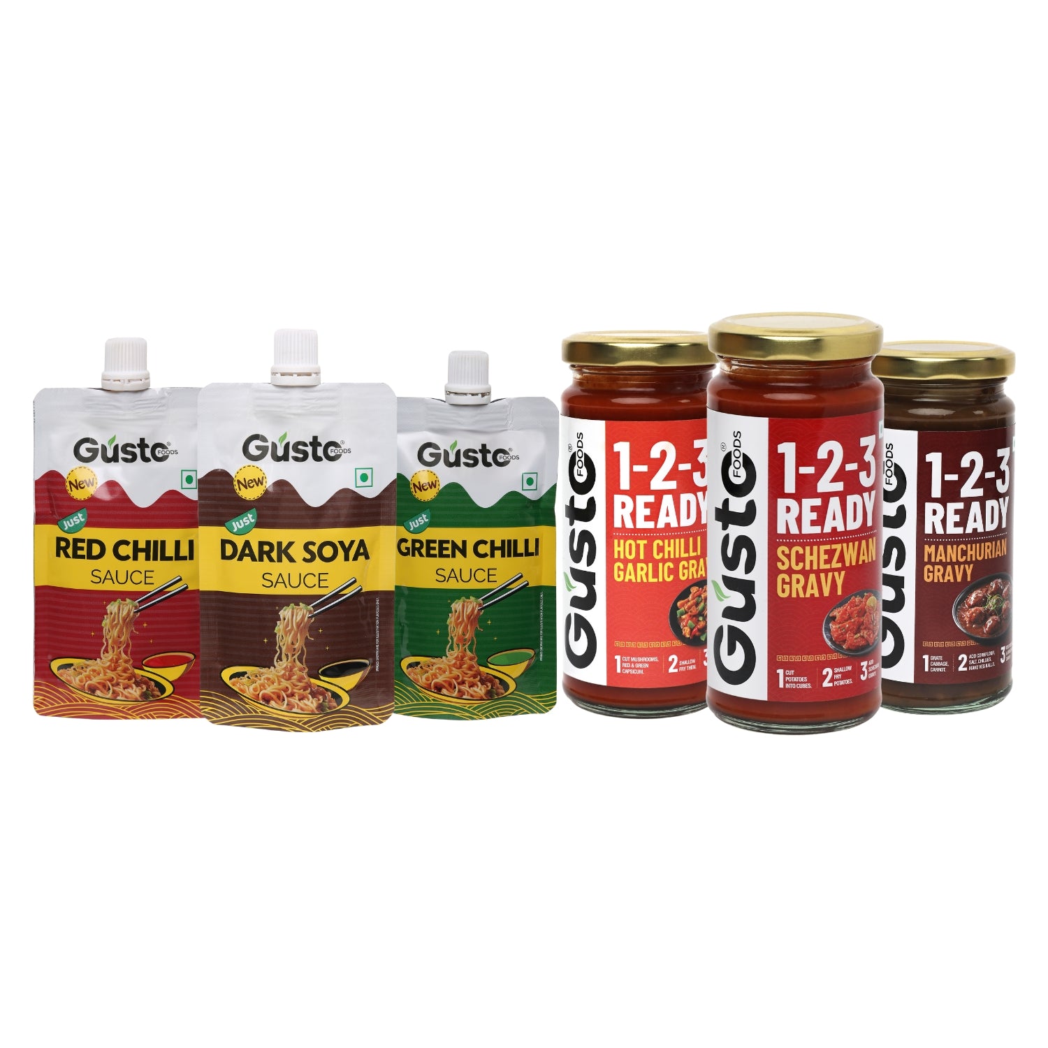 Chinese Gravy & Chinese Sauce Pouch Combo_1