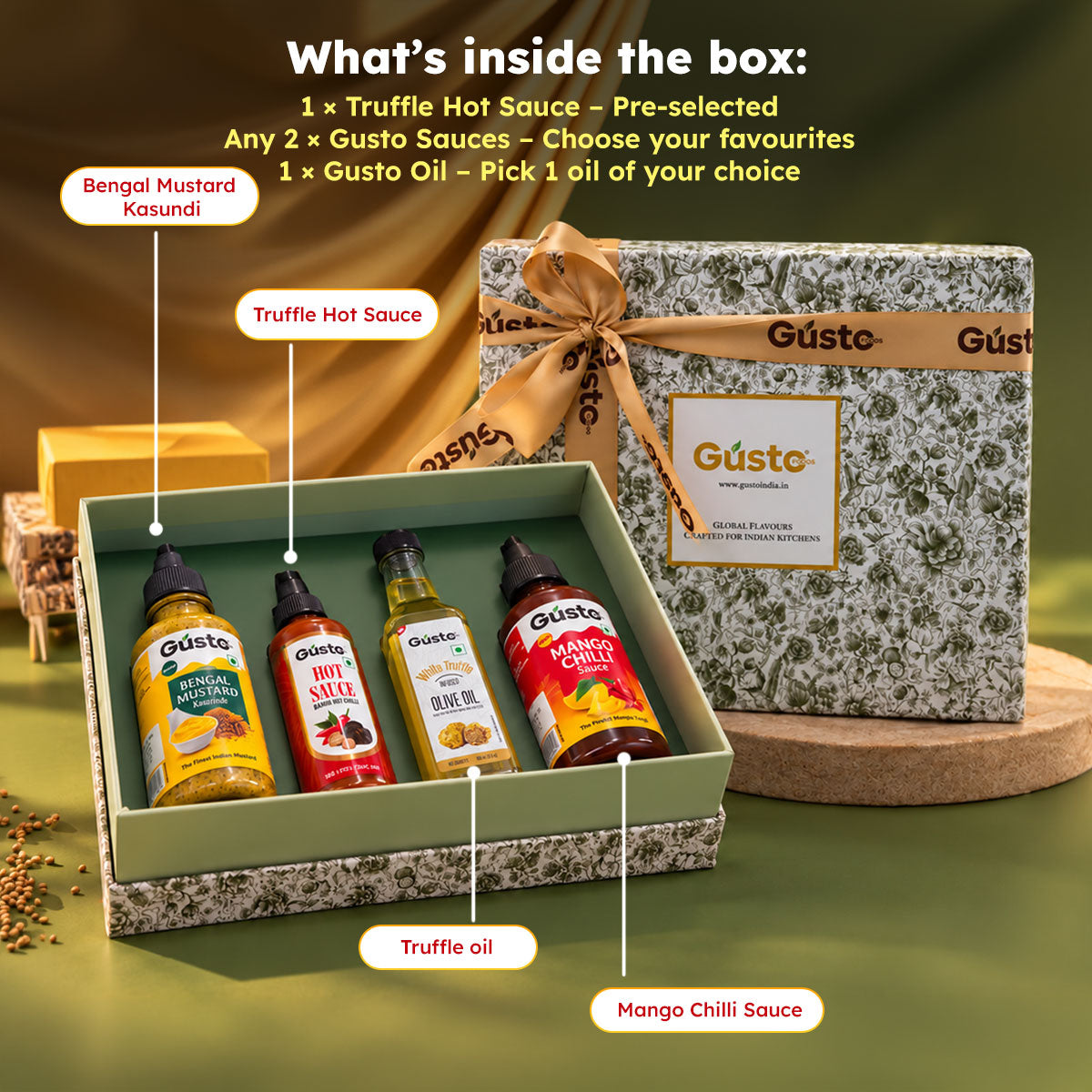 Gusto Gift Box (Sauces Collection)