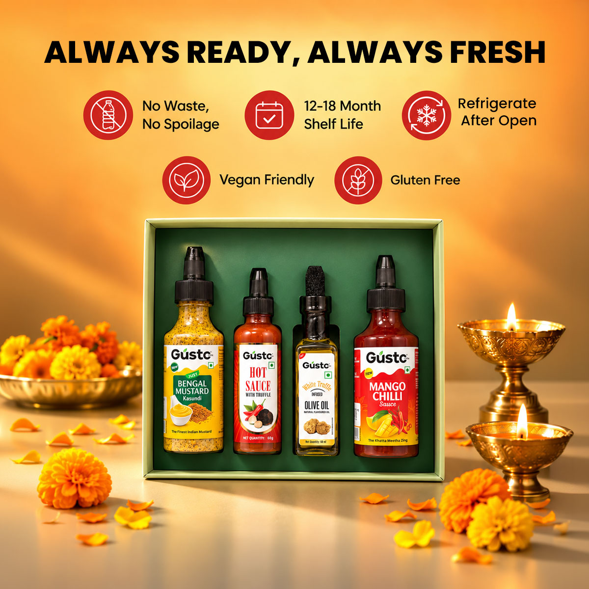 Gusto Gift Box (Sauces Collection)