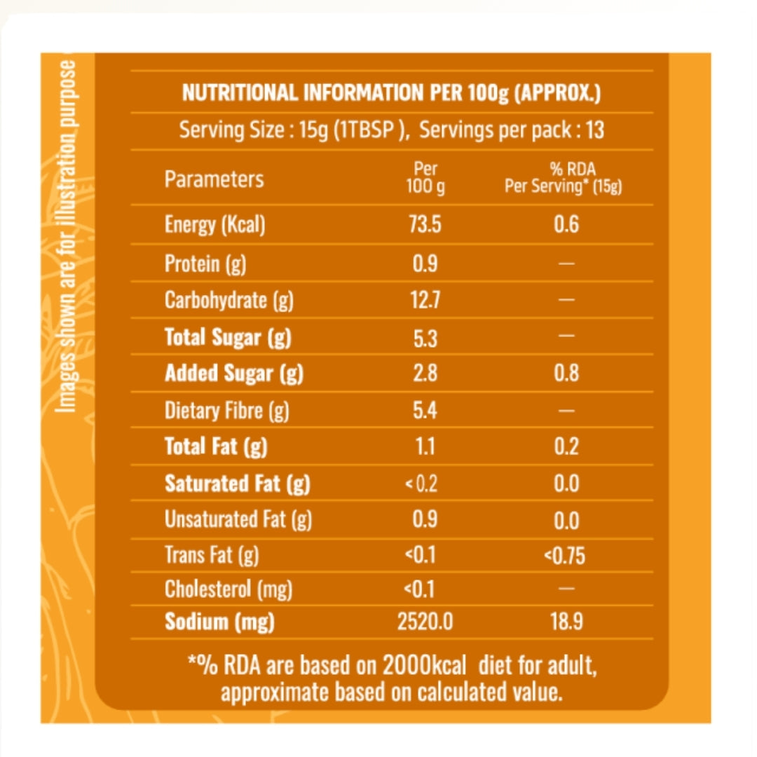 Gusto Foods Spicy Trio Sauce Combo