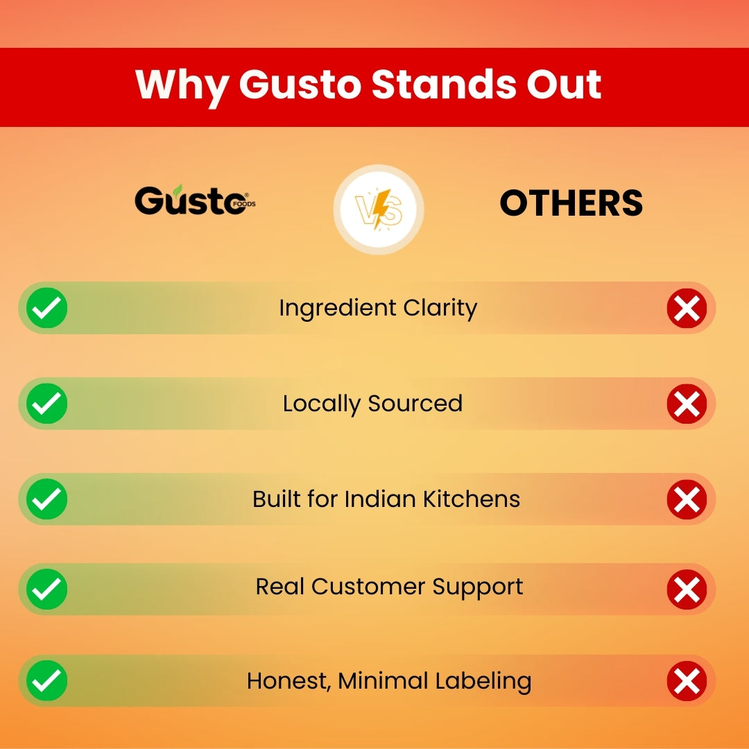 Gusto Foods Spicy Trio Sauce Combo