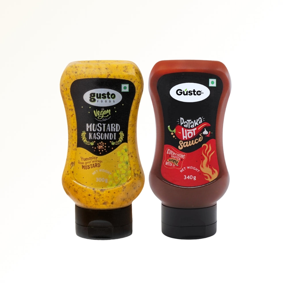 Mustard Kasundi & Pataka Hot Sauce