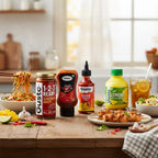 Party Kit (Schezwan Gravy + pataka hot sauce + mango chilli sauce + Lemon juice concentrate)
