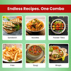 Red Chilli Sauce 200gm + Green Chilli Sauce 190gm