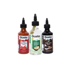 Red Chilli Sauce + Chilli Vinegar + Dark Soya Sauce