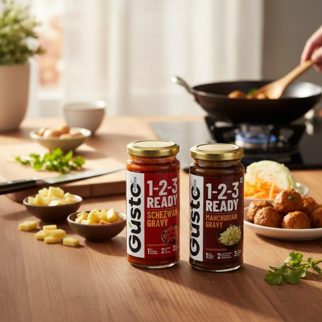 Schezwan and Manchurian Gravy Combo