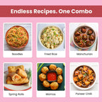 Schezwan and Manchurian Gravy Combo