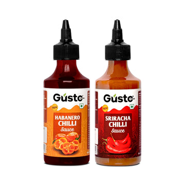 Sriracha Sauce and Habanero sauce (Combo)