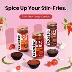 Gravy Combo (Schezwan + Manchurian + Hot Chilli Garlic)